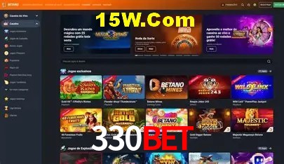 Slots com jackpots e giros grátis na 330Bet